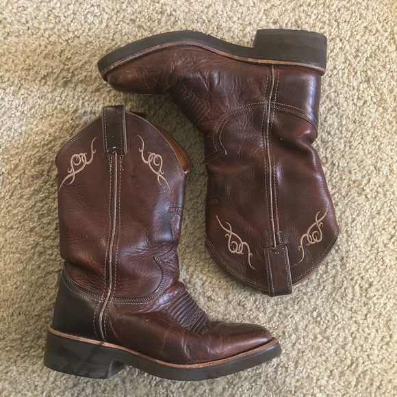 chippewa boots square toe